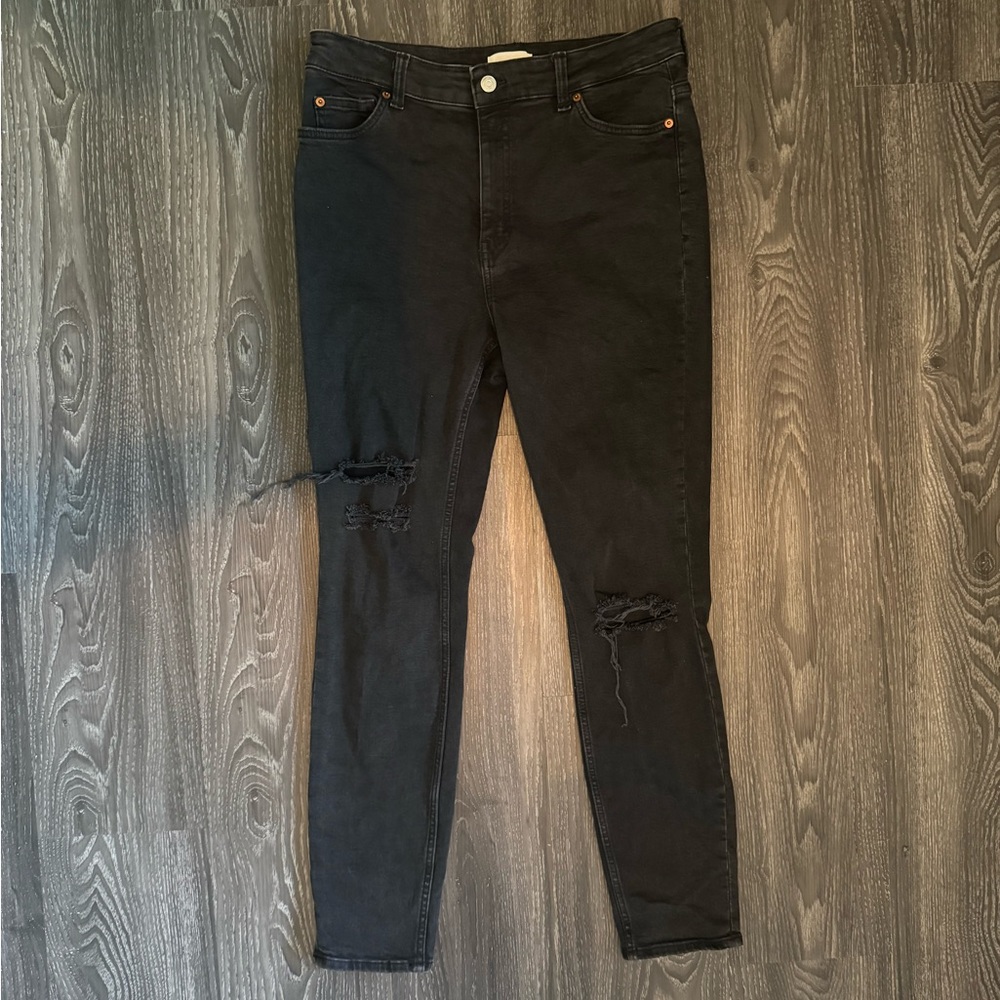 H&M Black Denim Skinny Jeans